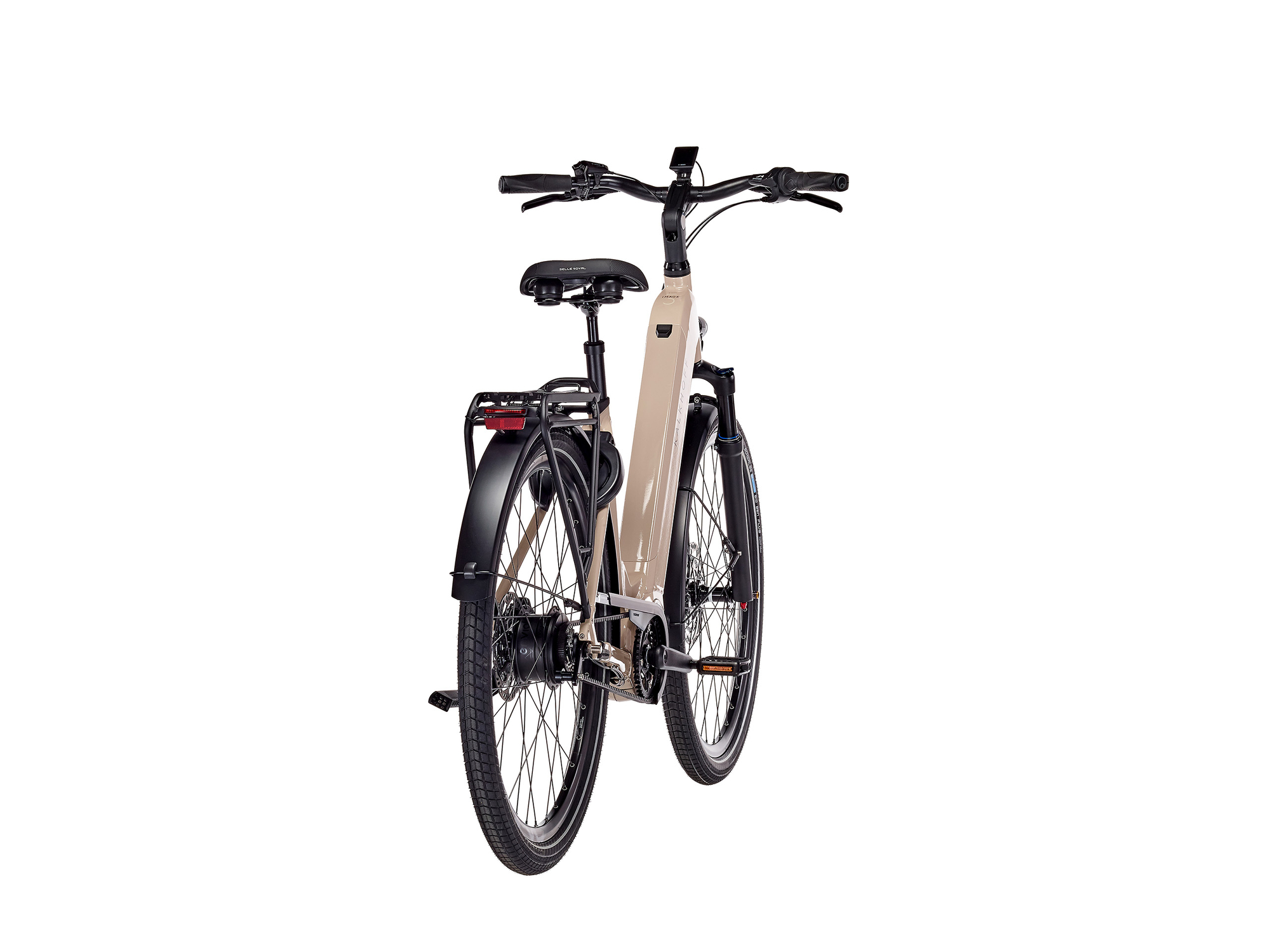 Kalkhoff Image 5.B+ Excite ABS E-Citybikes (beige) 3
